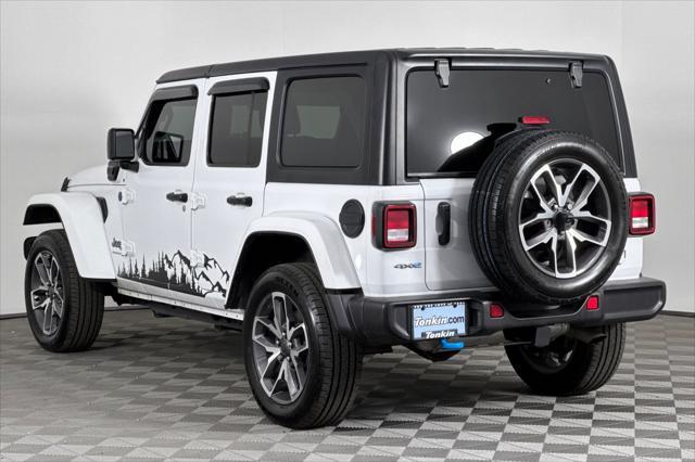 used 2024 Jeep Wrangler 4xe car, priced at $35,995