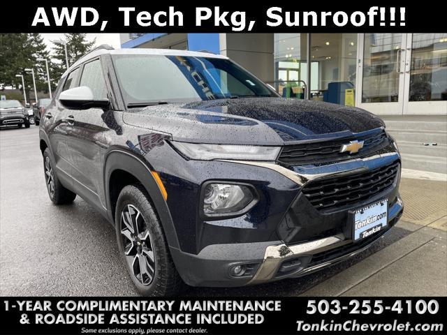 used 2021 Chevrolet TrailBlazer car, priced at $20,444