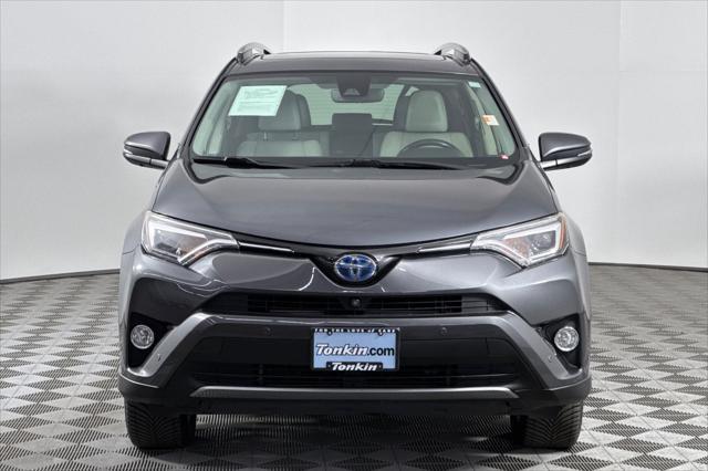 used 2018 Toyota RAV4 Hybrid car, priced at $23,787