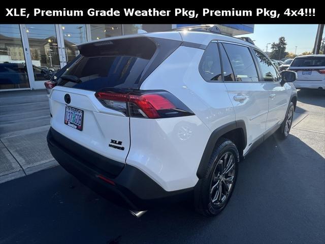 used 2022 Toyota RAV4 Hybrid car, priced at $35,897