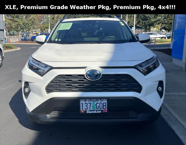 used 2022 Toyota RAV4 Hybrid car, priced at $35,897