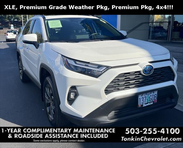 used 2022 Toyota RAV4 Hybrid car, priced at $35,897