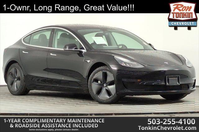 used 2018 Tesla Model 3 car, priced at $20,987