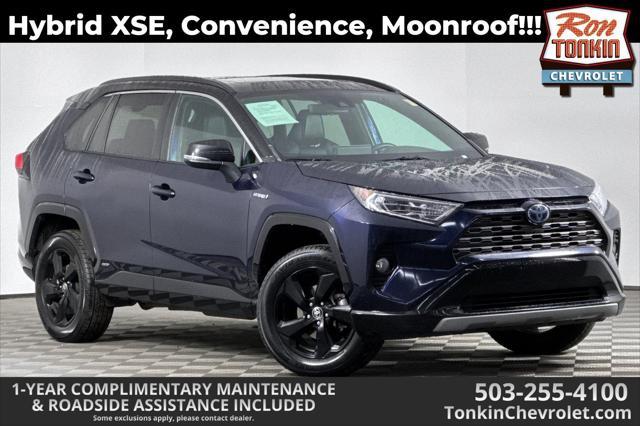 used 2021 Toyota RAV4 Hybrid car, priced at $30,987