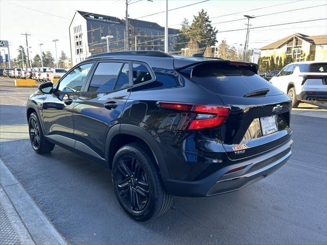 new 2025 Chevrolet Trax car, priced at $24,125