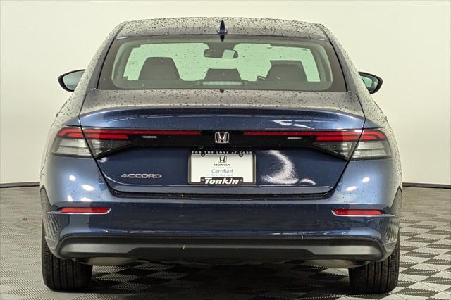 used 2023 Honda Accord car, priced at $25,625