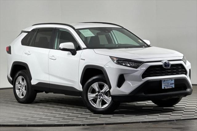 used 2021 Toyota RAV4 Hybrid car, priced at $29,695