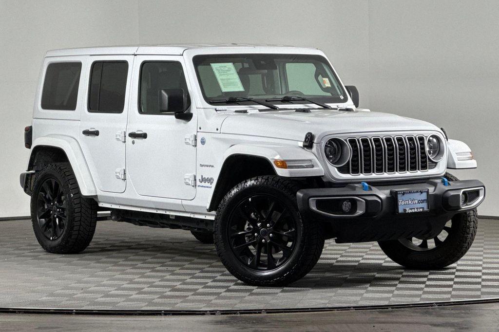 used 2024 Jeep Wrangler 4xe car, priced at $32,100