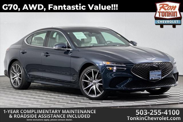 used 2023 Genesis G70 car, priced at $27,987