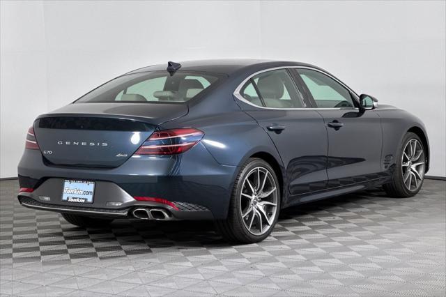 used 2023 Genesis G70 car, priced at $27,987