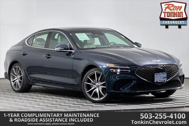 used 2023 Genesis G70 car, priced at $27,987