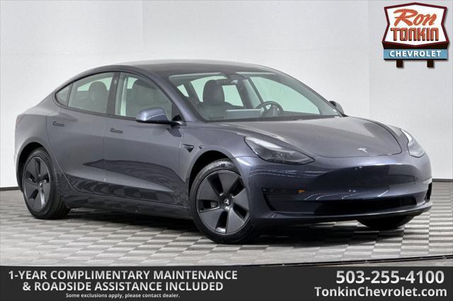 used 2021 Tesla Model 3 car, priced at $23,987