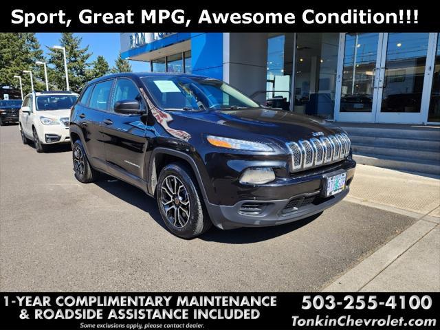 used 2014 Jeep Cherokee car, priced at $10,487
