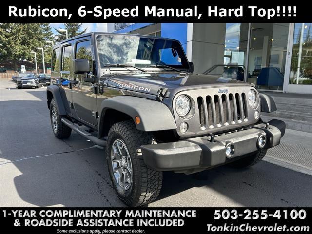 used 2017 Jeep Wrangler Unlimited car, priced at $26,987