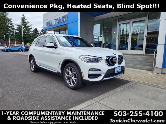 used 2021 BMW X3 car, priced at $32,987