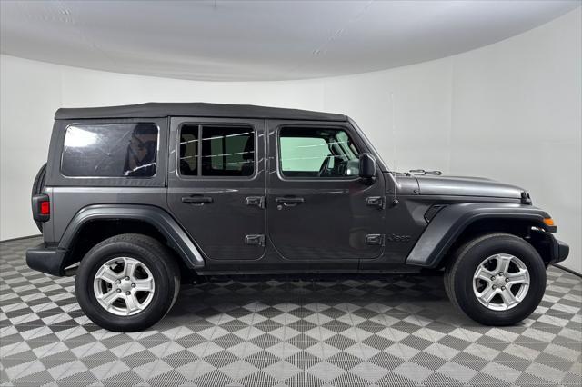 used 2021 Jeep Wrangler Unlimited car, priced at $29,987