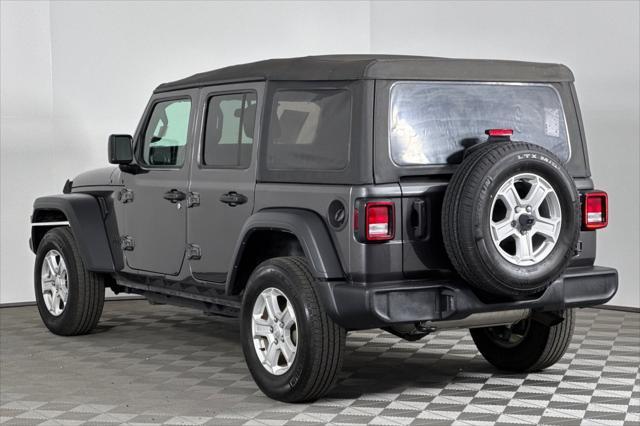 used 2021 Jeep Wrangler Unlimited car, priced at $29,987
