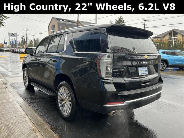 new 2025 Chevrolet Tahoe car, priced at $82,620