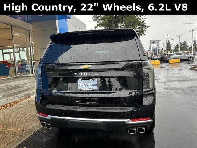 new 2025 Chevrolet Tahoe car, priced at $82,620