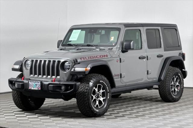 used 2021 Jeep Wrangler Unlimited car, priced at $37,897