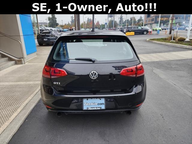 used 2015 Volkswagen Golf GTI car, priced at $15,987