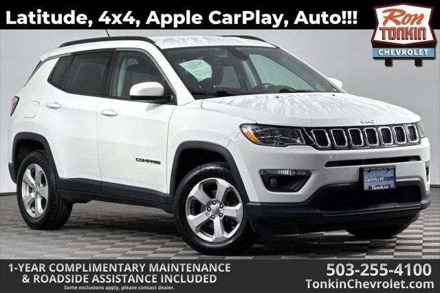 used 2018 Jeep Compass car, priced at $14,987