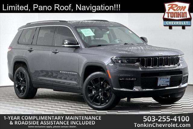 used 2021 Jeep Grand Cherokee L car, priced at $31,897