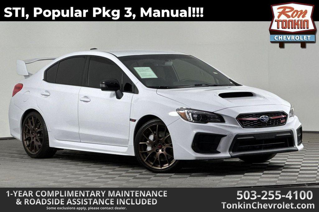 used 2020 Subaru WRX STI car, priced at $28,587