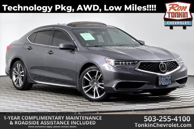 used 2020 Acura TLX car, priced at $27,987