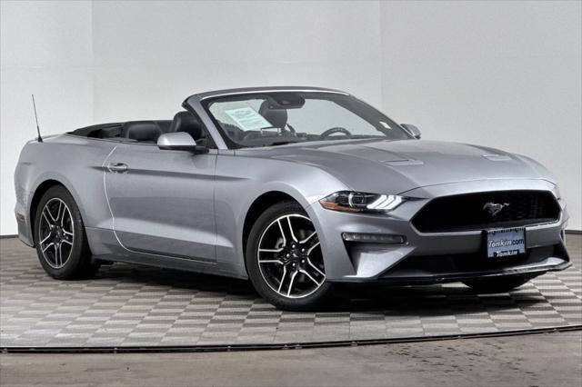 used 2022 Ford Mustang car, priced at $21,797