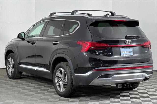 used 2021 Hyundai Santa Fe car, priced at $20,987