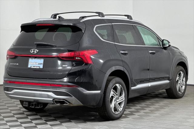 used 2021 Hyundai Santa Fe car, priced at $20,987