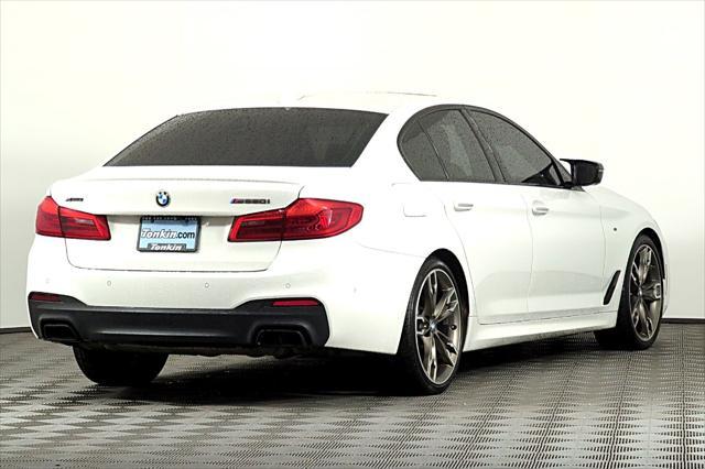 used 2018 BMW M550 car, priced at $30,621