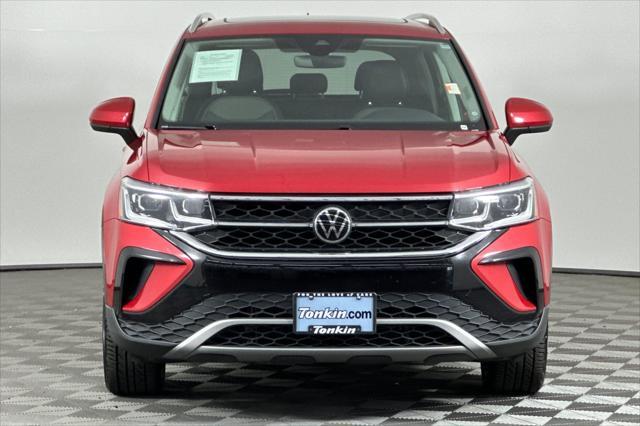 used 2022 Volkswagen Taos car, priced at $22,487