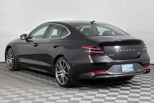 used 2023 Genesis G70 car, priced at $26,987