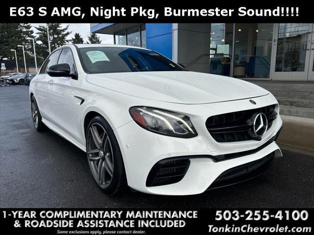 used 2018 Mercedes-Benz AMG E 63 car, priced at $59,587