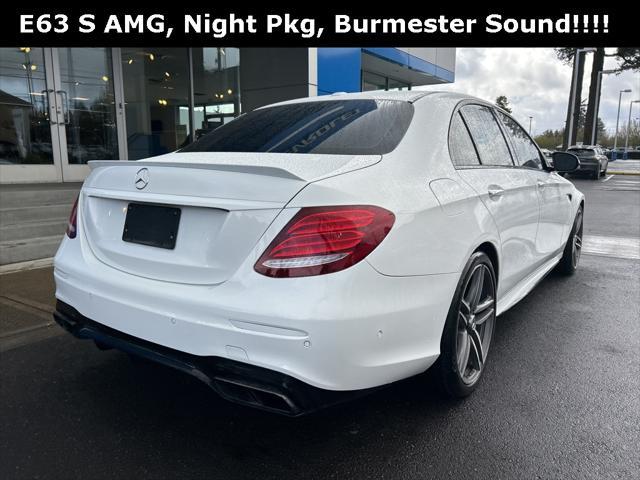 used 2018 Mercedes-Benz AMG E 63 car, priced at $57,487
