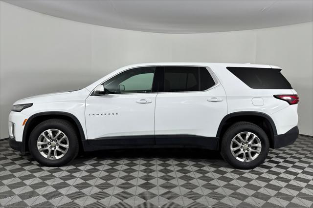 used 2022 Chevrolet Traverse car, priced at $27,495