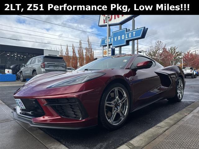 used 2020 Chevrolet Corvette car, priced at $66,987