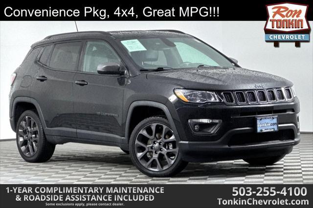 used 2021 Jeep Compass car, priced at $19,497