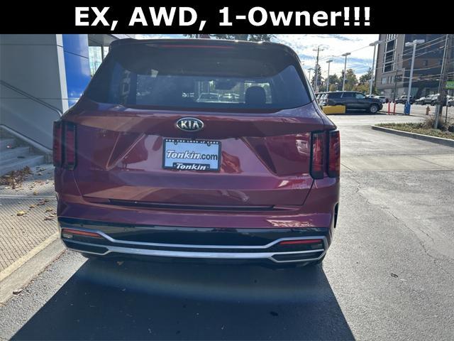 used 2021 Kia Sorento car, priced at $26,489