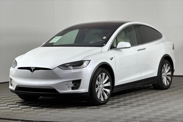 used 2020 Tesla Model X car, priced at $47,787