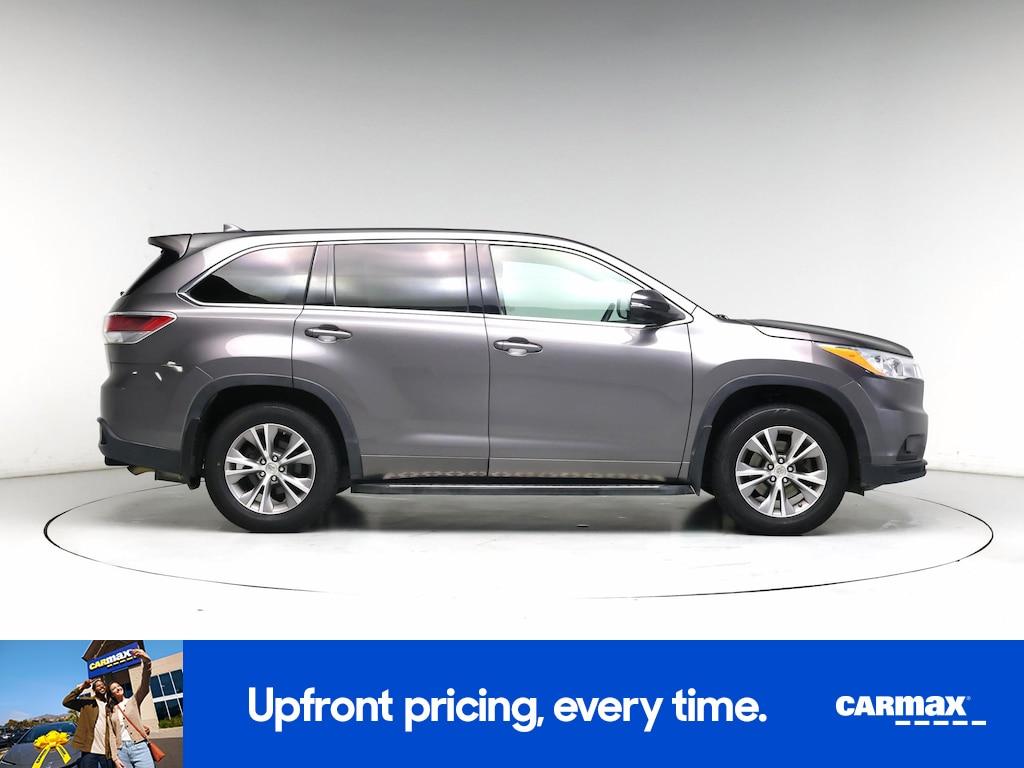 used 2014 Toyota Highlander car, priced at $18,998