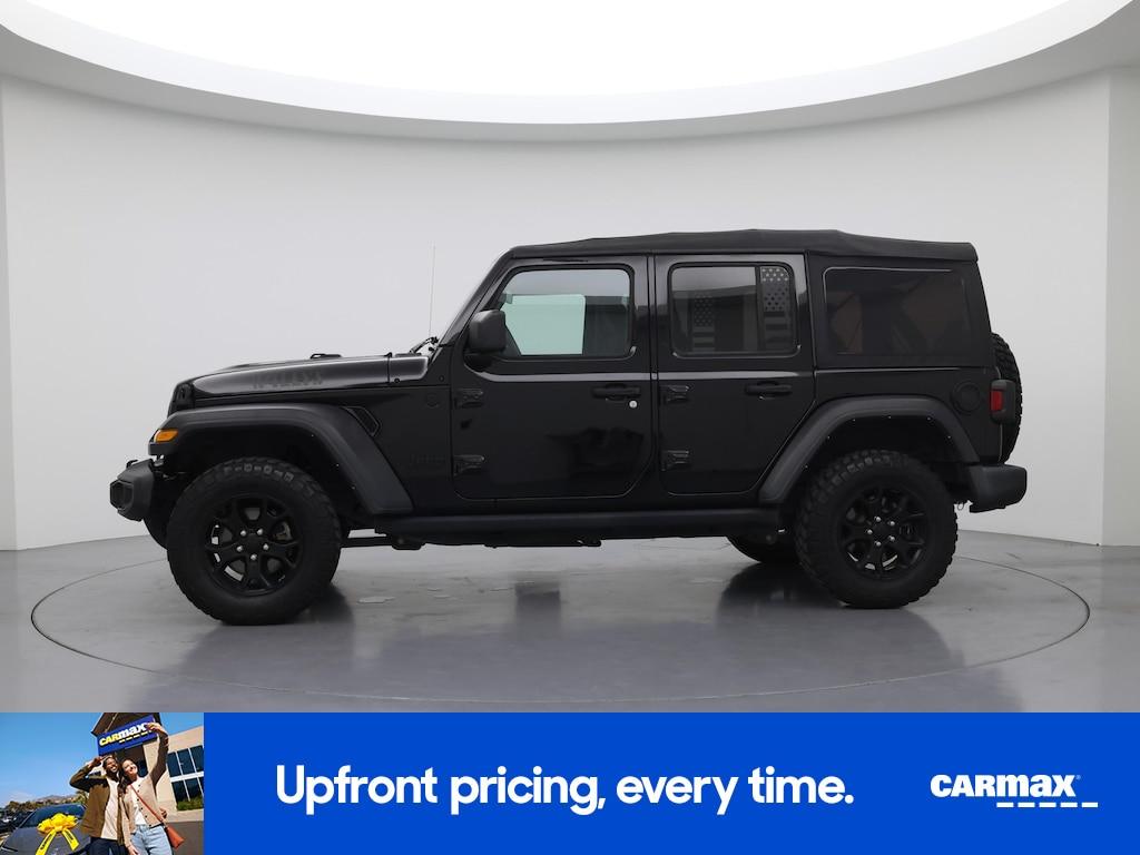used 2021 Jeep Wrangler car, priced at $28,998