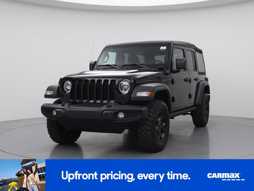 used 2021 Jeep Wrangler car, priced at $28,998