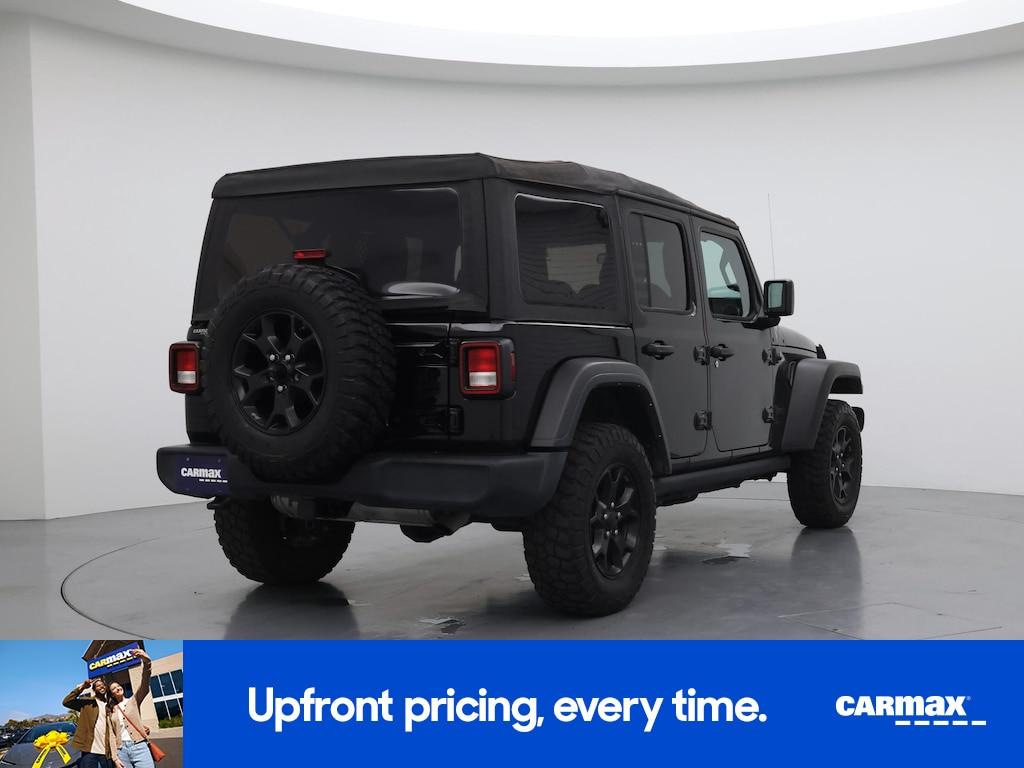 used 2021 Jeep Wrangler car, priced at $28,998