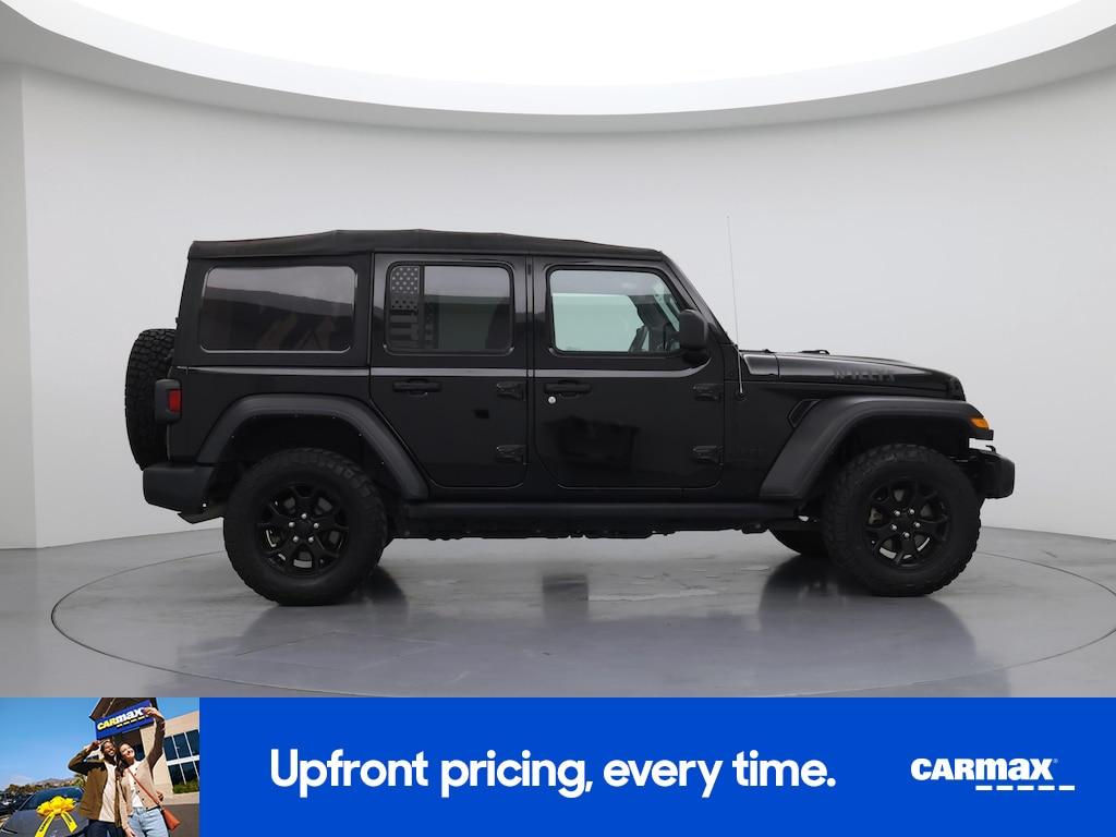 used 2021 Jeep Wrangler car, priced at $28,998