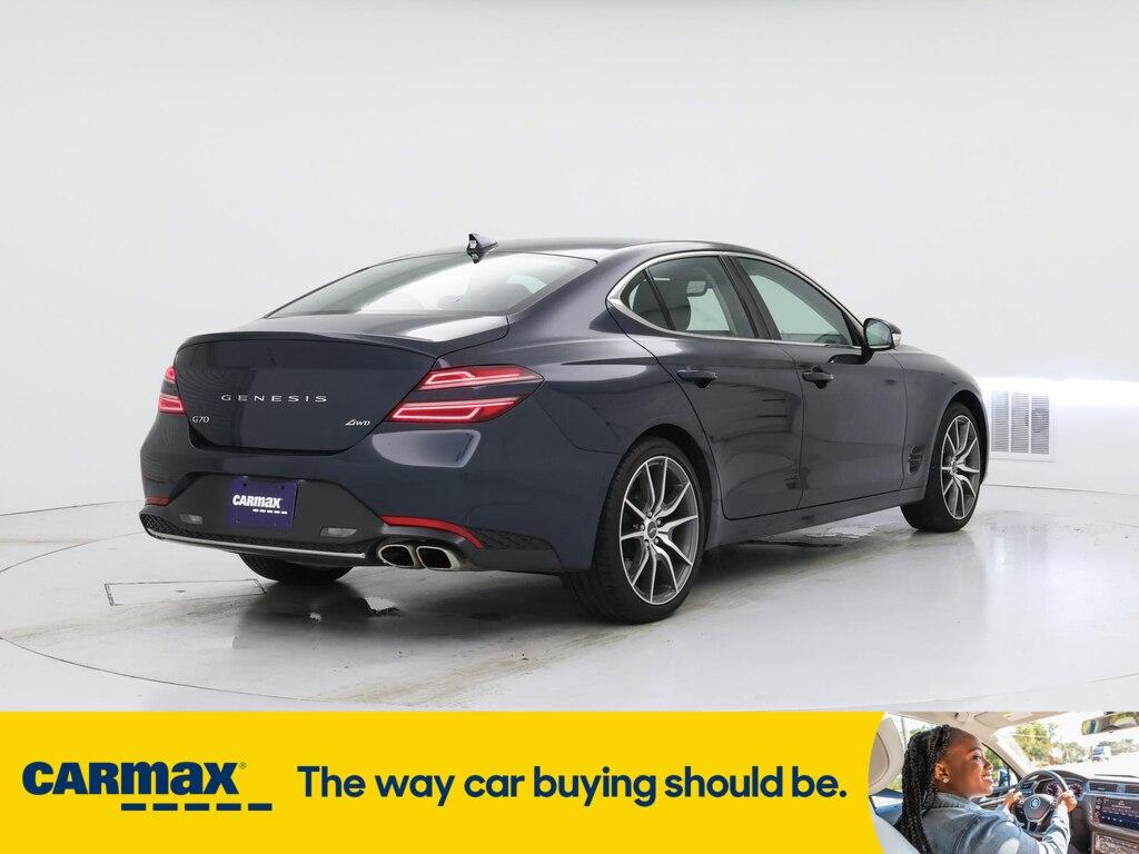 used 2023 Genesis G70 car, priced at $28,998