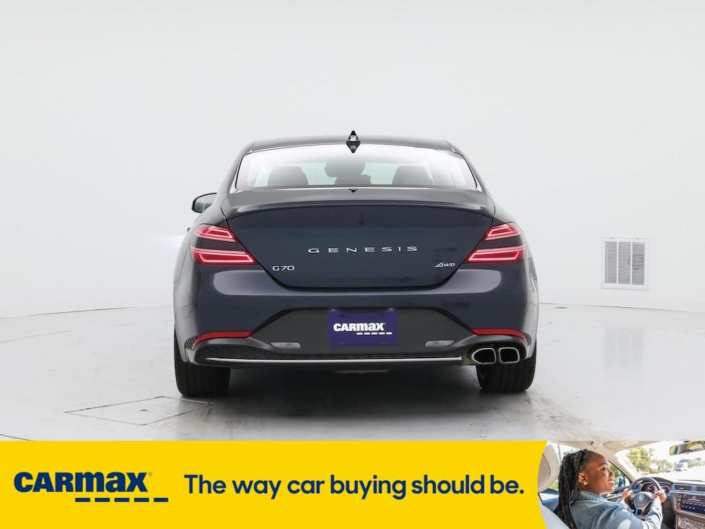 used 2023 Genesis G70 car, priced at $28,998