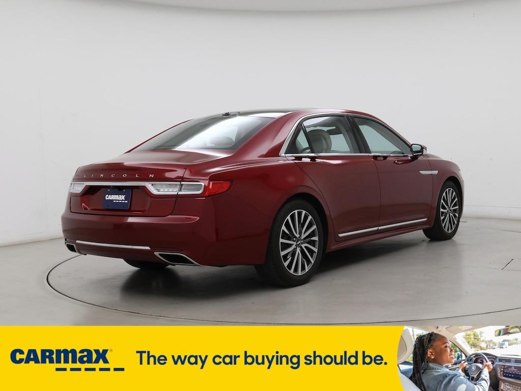 used 2017 Lincoln Continental car, priced at $27,998